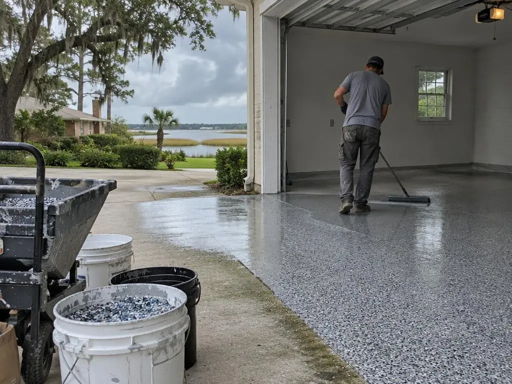 Chip Epoxy Floors in Jacksonville, FL